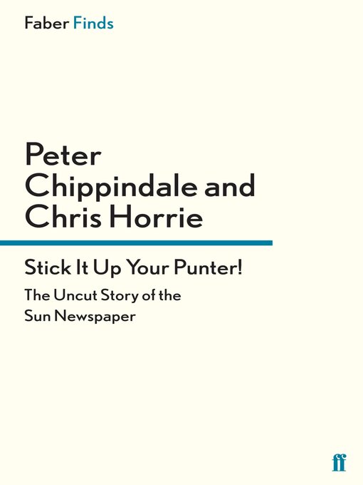 Title details for Stick It Up Your Punter! by Chris Horrie - Wait list